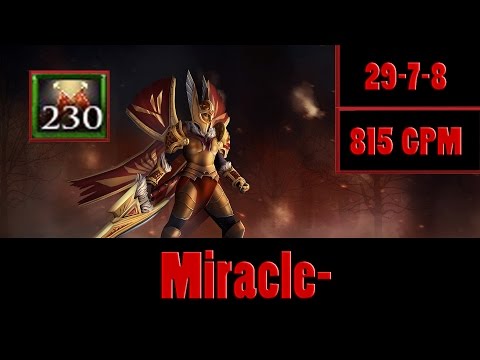 Dota 2 - Miracle- play Legion Commander Mid - Ranked