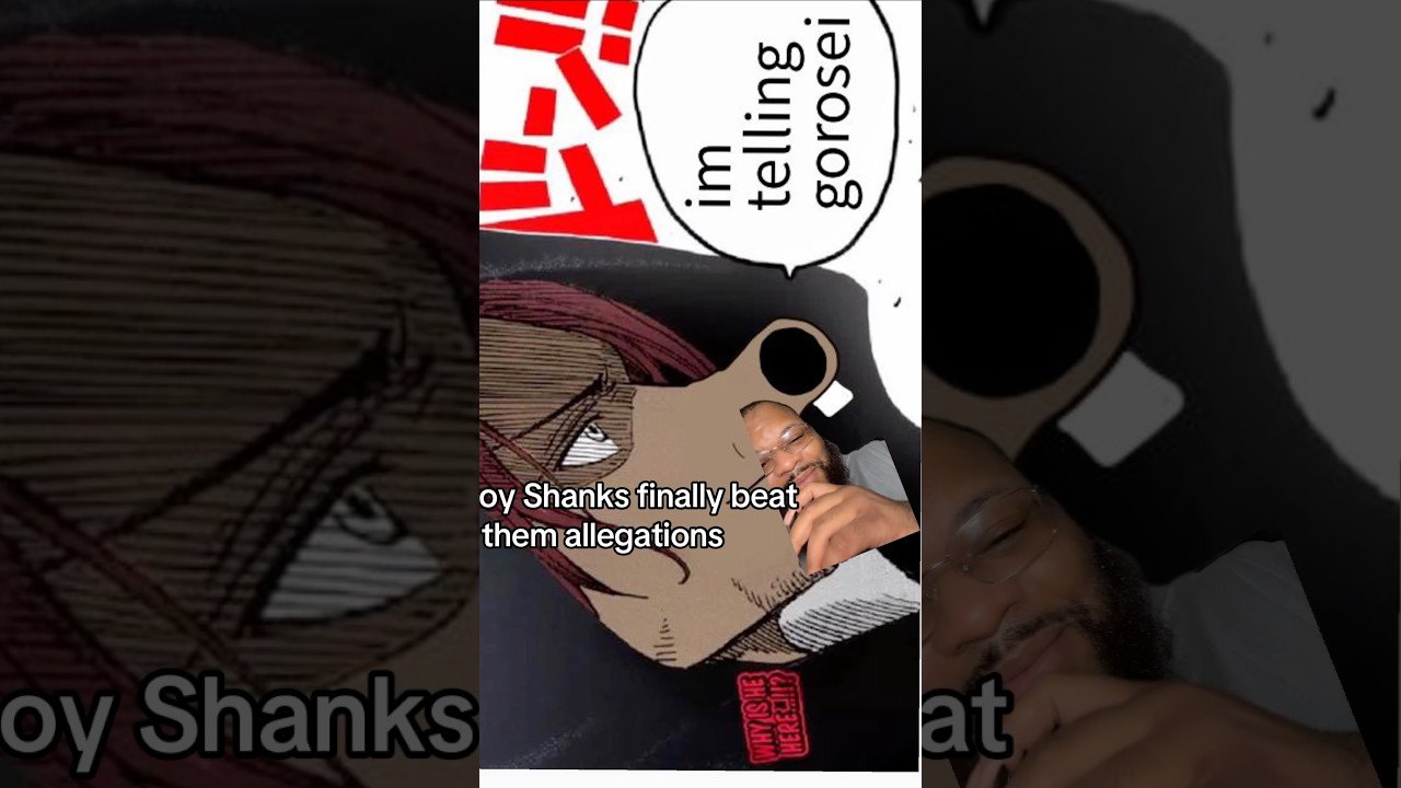 SHANKS IS NOT A RAT 🙏🏾 #youtubeshorts #onepiece #shanks #figarlandshamrock #viralvideo
