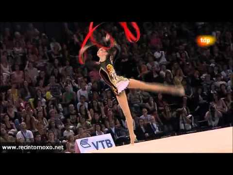 Alina Maksymenko Ribbon Final World Championships Montpellier 2011 PROBLEMS SOLVED