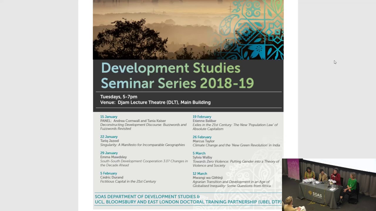 Deconstructing Development Discourse: Buzzwords and Fuzzwords Revisited | SOAS University of London