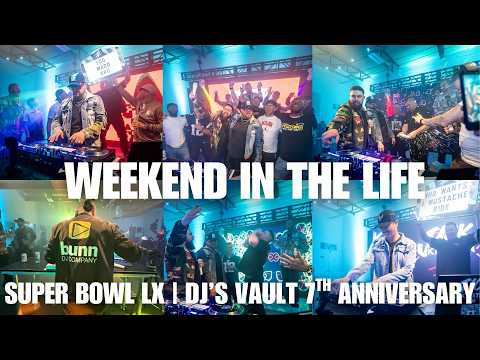 Weekend In The Life | Dj's Vault 7 Year Anniversary | Super Bowl LX | Dallas Trip 2026