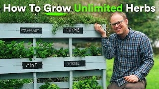 Grow Unlimited Herbs for Free Using an Old Pallet