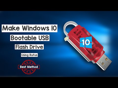How to Create a Windows 10 Bootable USB Flash Drive Using Rufus