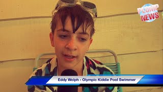 Professional Kiddie Pool Swimmer Trains for Next Olympics