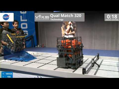 VEX Worlds 2016 - VEXIQ Elementary School - Technology - Qual 320 (10543A 15A) 153