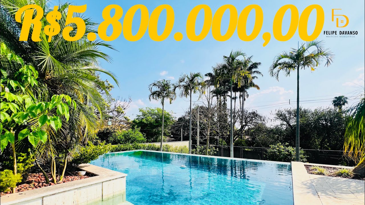 CHÁCARA DE ESQUINA À VENDA EM CONDOMÍNIO FECHADO EM INDAIATUBA-SP. DECORAÇÃO E ENERGIA FOTOVOLTAICA