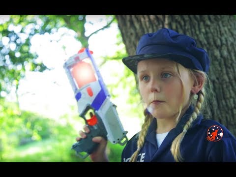 Little Heroes  24 - The Kid Cops, The Police Car and The Nerf Guns