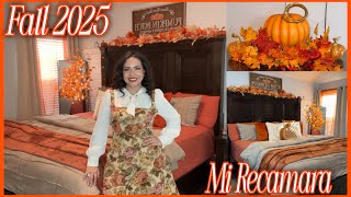 New Fall 2025 Decor 🍁 My Bedroom Makeover 🍁 Cozy Fall Bedroom #fallvibes