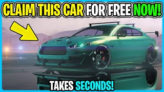 FREE CAR IN GTA 5 ONLINE! (TAKES SECONDS)