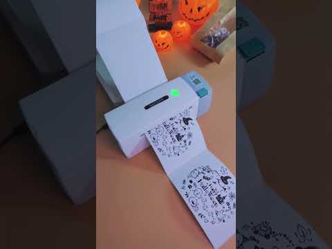 Spooky Labeling Made Easy！#labelprinter #print #thermalprinter #miniprinter #diy #label #shots