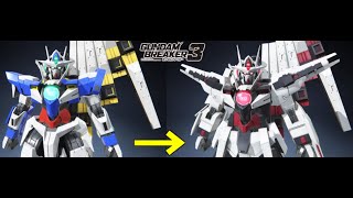 【ガンダムブレイカー３】ガンプラ作成メモ「ガンダムクアンタ セフィラ」