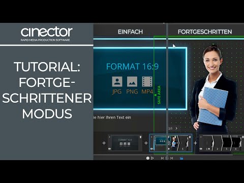 #13 Tutorial Cinector STAGE - Advanced Mode