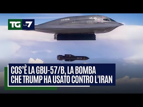 Cos’è la GBU-57/B, la bomba che Trump ha usato contro l'Iran