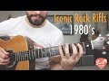 Iconic Rock Guitar Riffs Of The 1980 S AC DC Joan Jett Ozzy