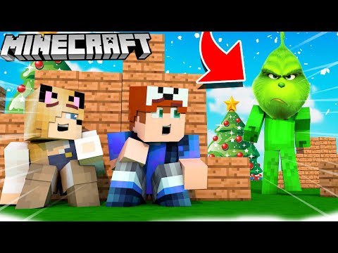 GRINCH TROLL?! - ZABAWA W CHOWANEGO W MINECRAFT (Hide and Seek) | Vito vs Bella