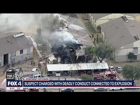 Dallas apartment explosion: Man accused of shooting, damaging gas line