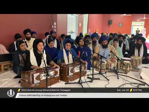 018 Detroit SatEve RSK Keertan Bibi Sahibnoor Kaur Jee Chicago