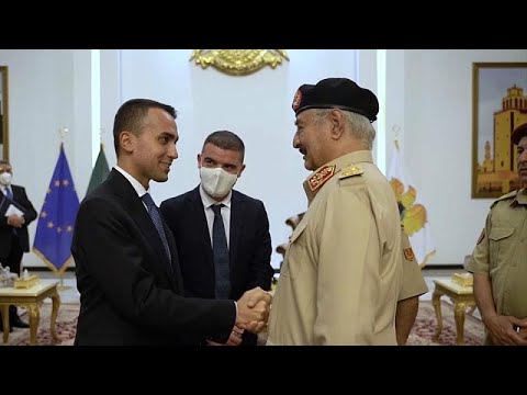 Libya's presidential council receives Italian foreign Minister Luigi Di Maio