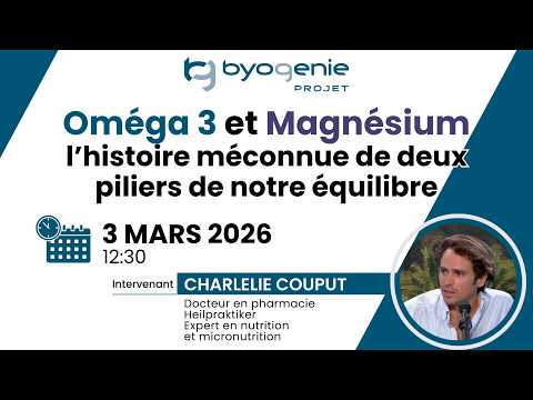 Miniature du webinaire Oméga-3 et magnésium