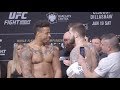 UFC Brooklyn: Greg Hardy vs. Allen Crowder Weigh-In Staredown - MMA Fighting
