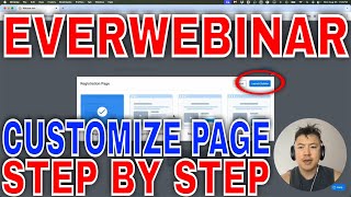 ✅ How To Customize EverWebinar Registration Page 🔴