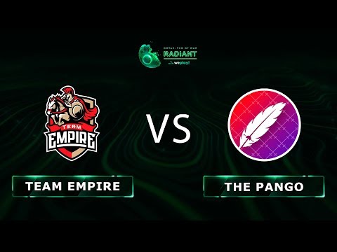 НЕСУЩИЕСЯ ФРАГИ | Team Empire vs The Pango - RU @Map1 | Dota 2 Tug of War: Radiant | WePlay!