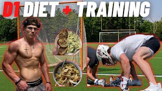 My Diet + Training as a D1 Lacrosse Player | Summer Shredding Hacks
