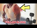 30 MINUTE SHOULDER WORKOUT (DUMBBELLS ONLY) - FOLLOW ALONG
