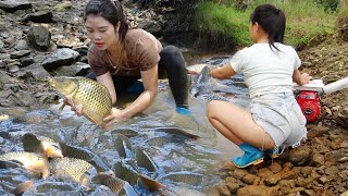 REWIND TIME-LAPSE VIDEO - 30 Days Fishing, Harvesting A Lot Of Big Fish Goes To Market Sell