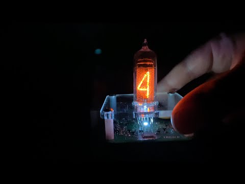 1️⃣ IN-14 Single Digit Nixie Clock -- Gadgetify