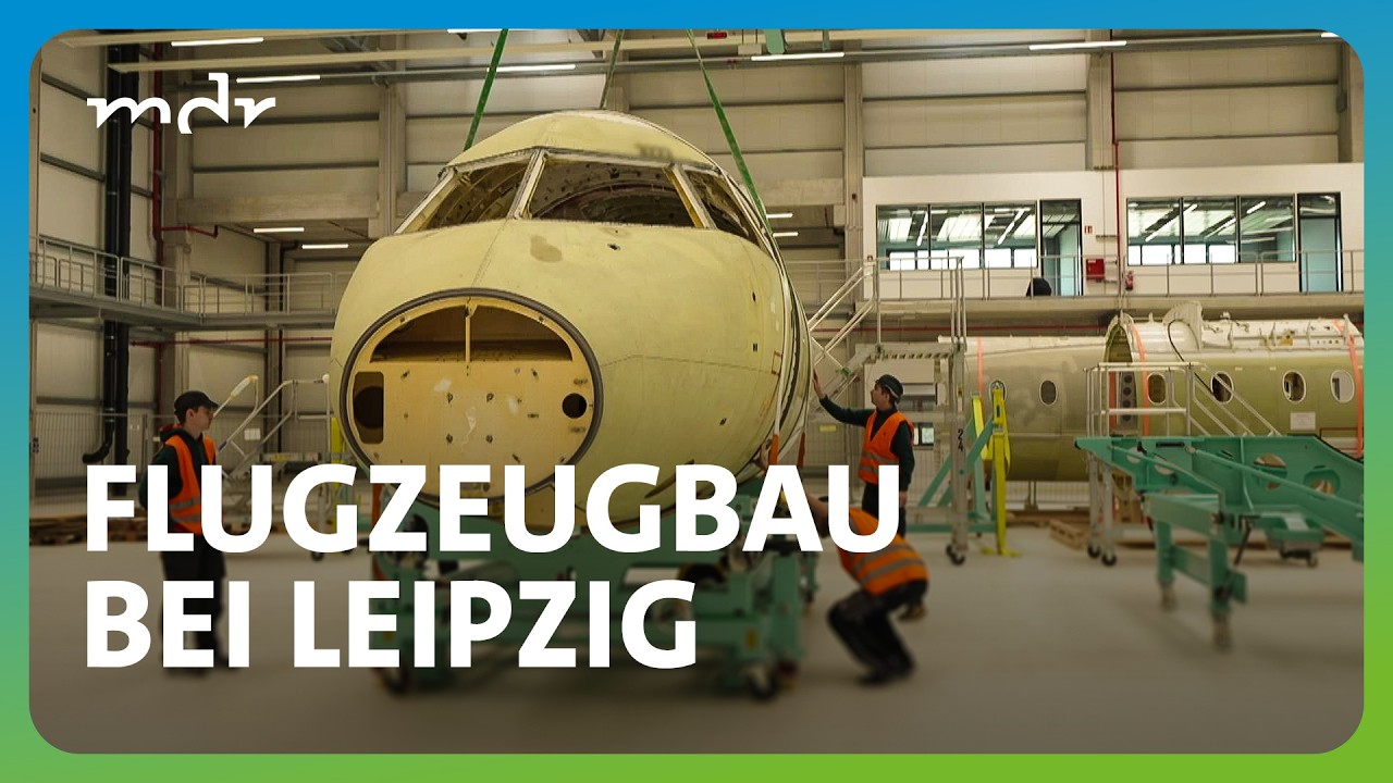 Deutsche Aircraft: Neues Flugzeugwerk am Flughafen Leipzig/Halle | Umschau | MDR