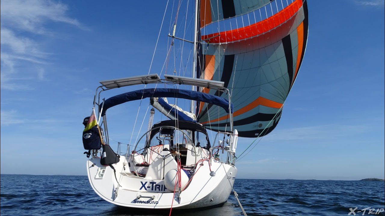100 days of sailing on the Baltic Sea - Poland Bornholm Sweden @XTripSailing Single-handed sailing