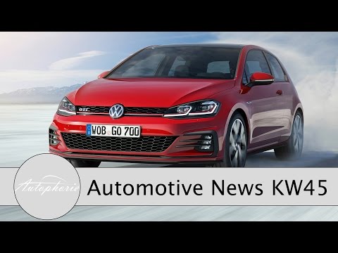 NEWS: VW Golf Facelift, Audi A5 Cabrio, Opel Insignia, BMW X3 M - Autophorie