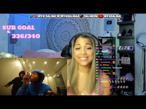 Mya Salina REACTS to "TG Crippy x Cito Blick - What You Did ? (Official Music Video)@VisualsBySpazz"