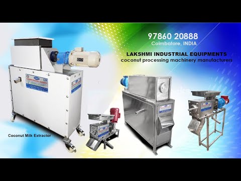 Coconut Milk Extractor