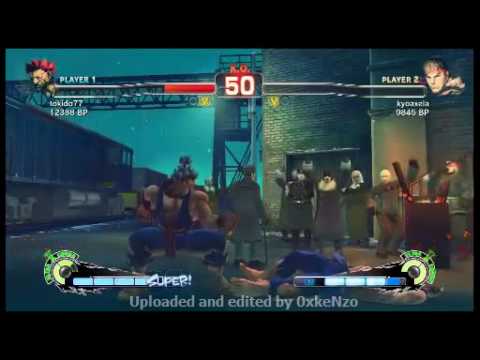 Super Street Fighter 4 Tokido (Akuma,Gouki) vs Kyoaxela (Ryu) 10.06.2010 Part 2