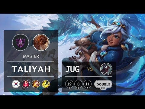 Taliyah Jungle vs Kayn - KR Master Patch 9.13