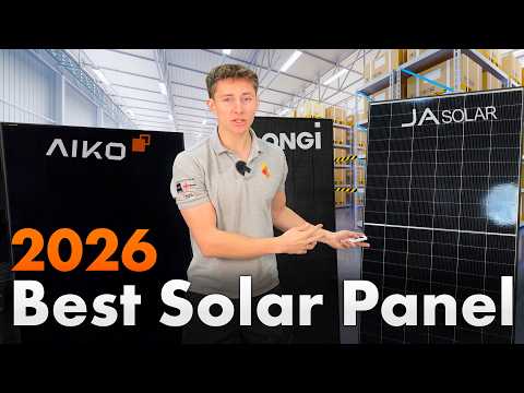 What's The Best Solar Panel In 2026? 6 Key Metrics - Aiko / Longi / JA Solar / Eurener…
