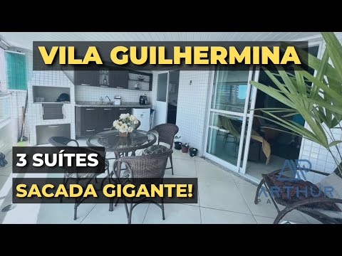 APARTMENT FOR SALE - VILA GUILHERMINA - PRAIA GRANDE [FURNISHED]