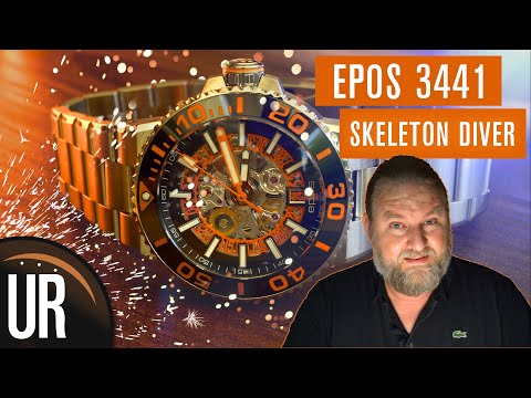 So einen DIVER habt Ihr noch NICHT gesehen! EPOS Skeleton Diver | Taucheruhr |Test|Review|Deutsch