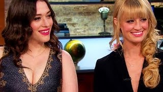 Интервью с актерами сериала "Две девицы на мели"
