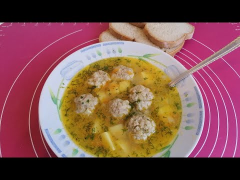 Leckere Fleischbollchen Suppe die du noch ni gegessen hast! Frikadellen Suppe Rezept.