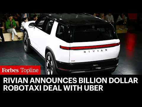 Uber Invests Over $1 Billion In Rivian In Robotaxi Deal