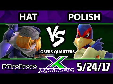 S@X 203 - Hat (Sheik) Vs. Polish (Falco) - Smash Melee Losers Quarters - SSBM