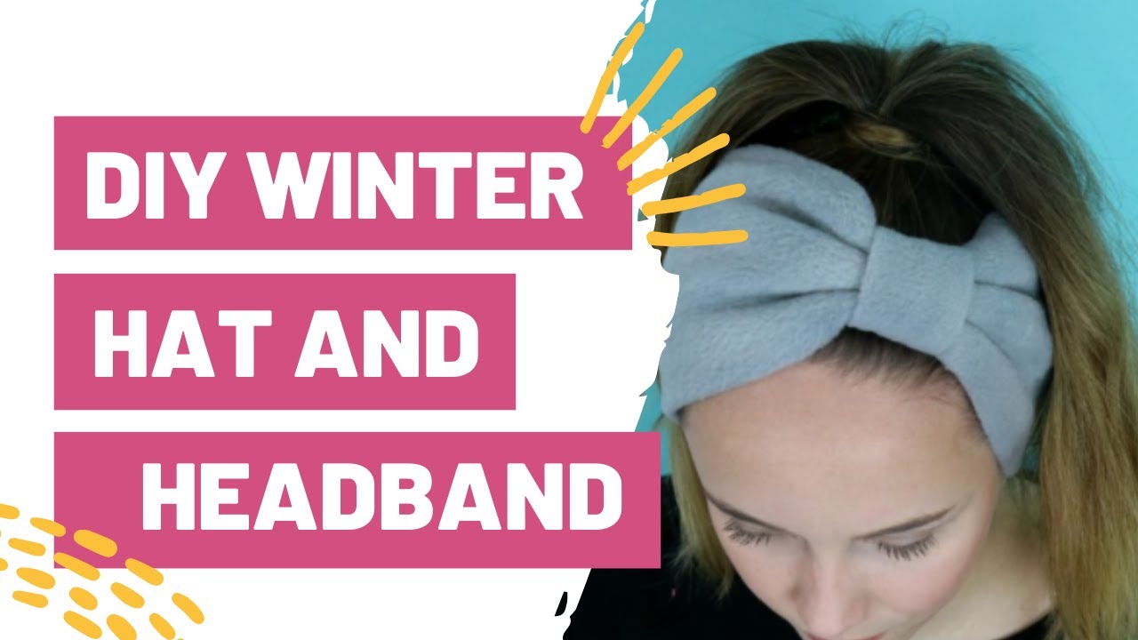 DIY Winter Hat & Headband