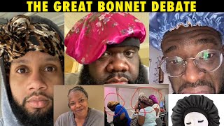 Black Male Bonnet Mocking Disguised as Solidarity + Black Women Supporting their Own Bad Optics