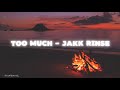 Too Much Jakk Rinse Full Song Lyrics