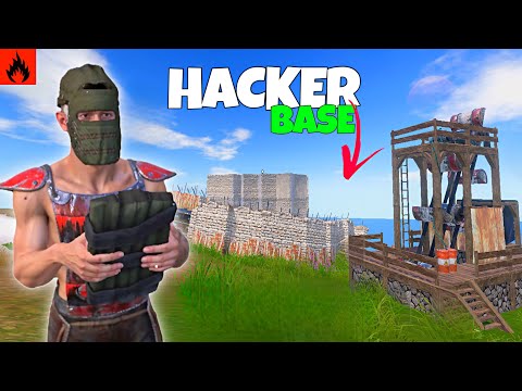 HACKER BASE RAID | OXIDE SURVIVAL ISLAND #oxide #rust #оксайд 
