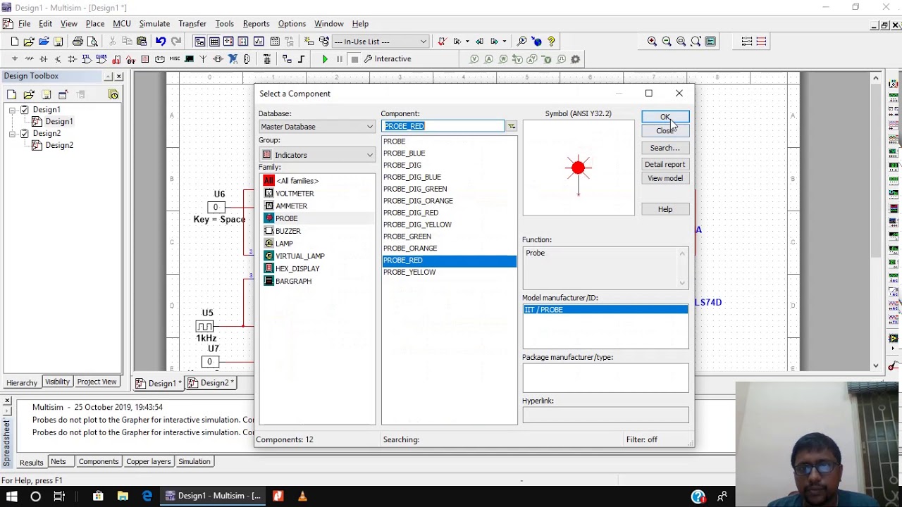 Ring and Johnson Counter using Multisim