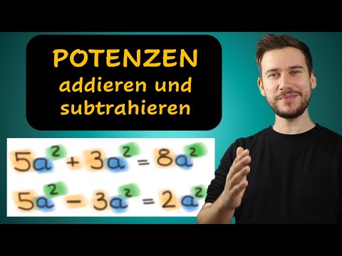 Adding and subtracting powers (with examples)